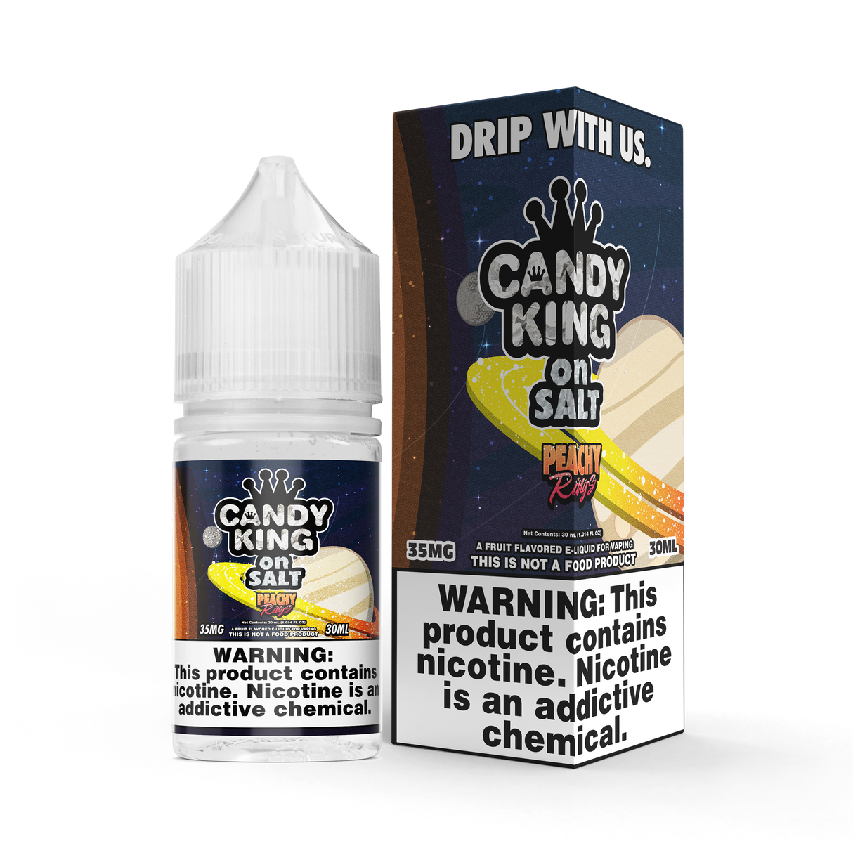Peachy Rings Candy King Salt Nic E-Liquid - 30ML