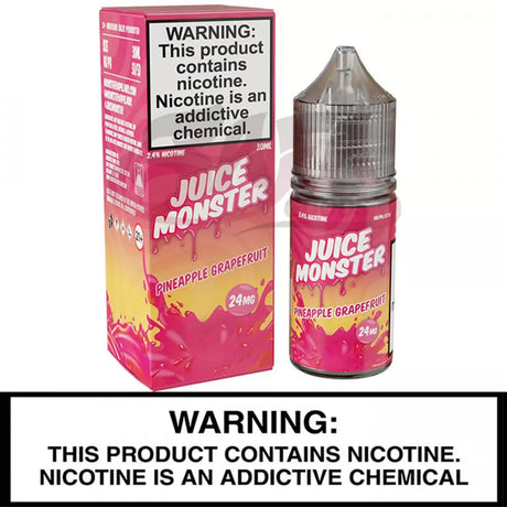 Pineapple Grapefruit Salt Nic E-Liquid 30ML - Juice Monster