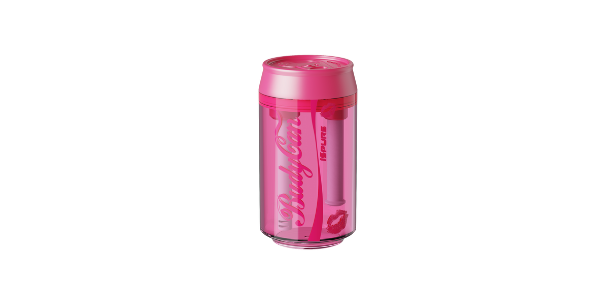 Pink BudyCan Bubbler - Ispure