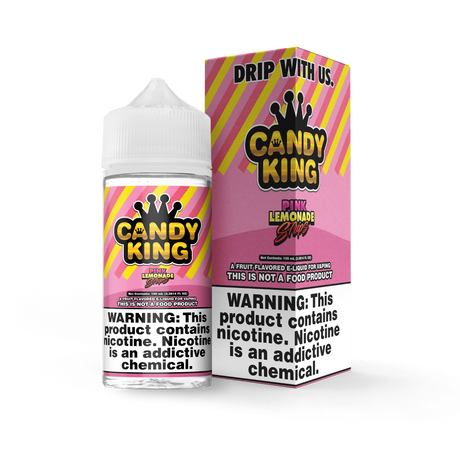 Pink Lemonade Freebase E-Liquid 100ML - Candy King