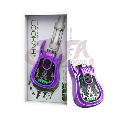 Purple Guitar Vape Battery - Lookah