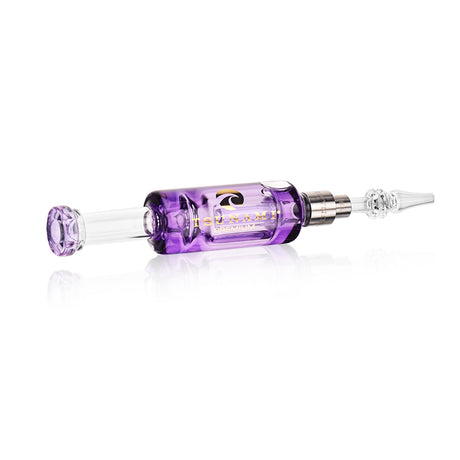 Purple Single Perc Edition Glass Nectar Collector - Tsunami