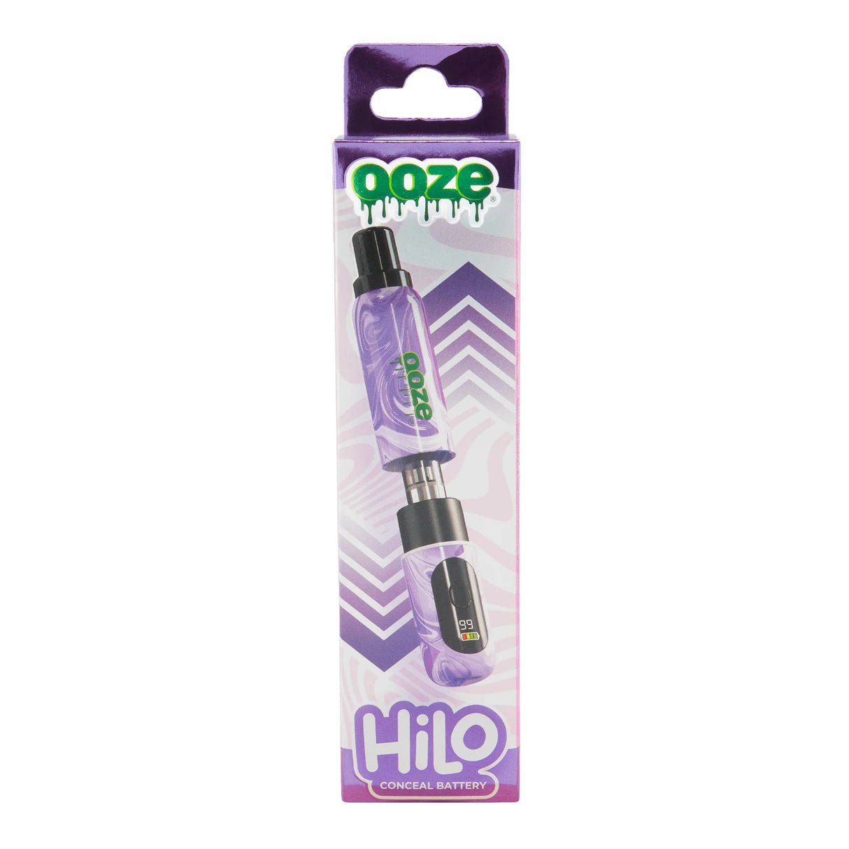 Purple Swish Hilo Conceal Battery [12CT] - Ooze