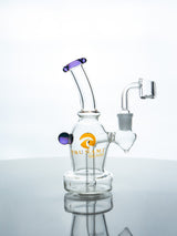 Purple Tsunami 6” Mini Egg Dab Rig – Glass Pipe