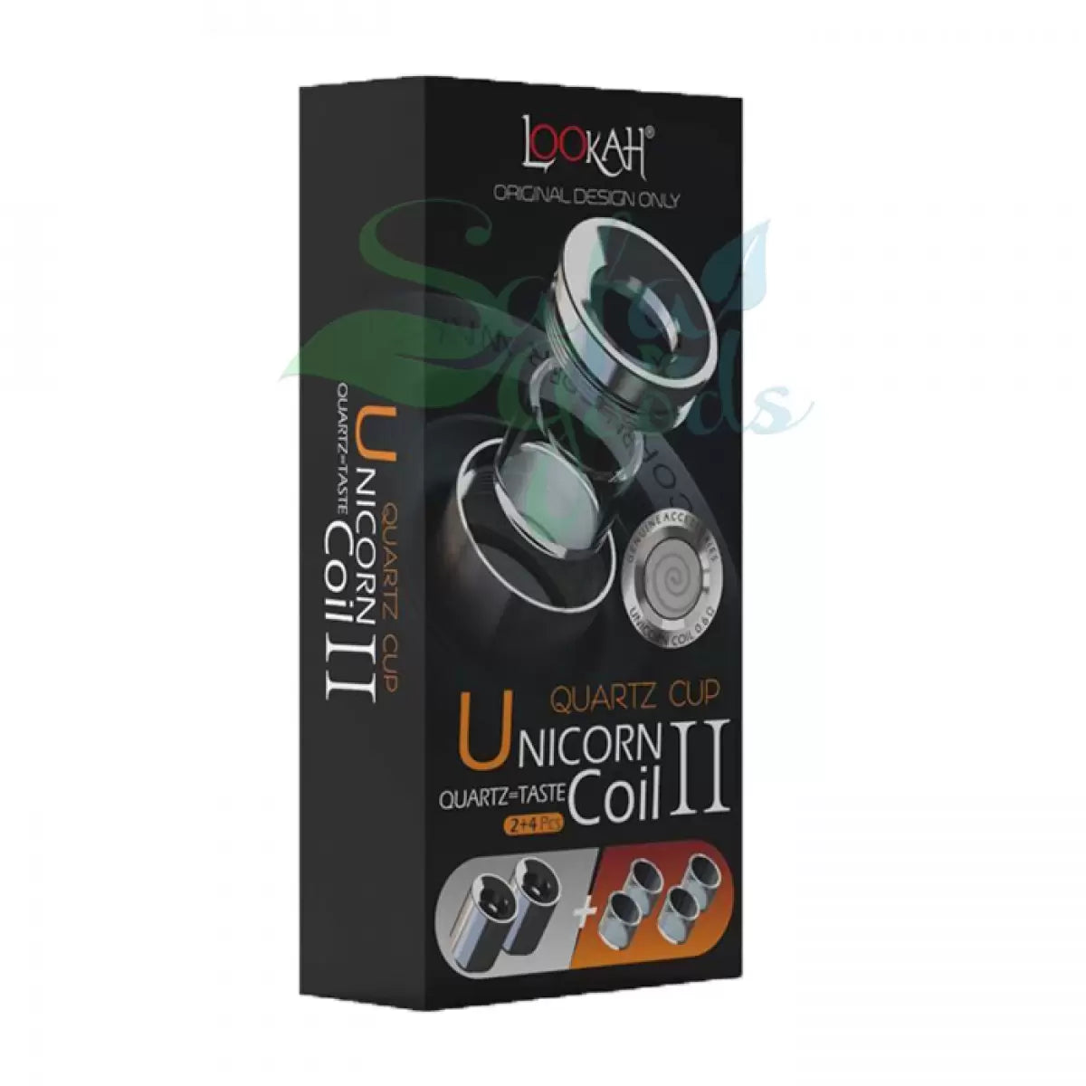 Quartz Cup [2PC] - Lookah Unicorn Coil II