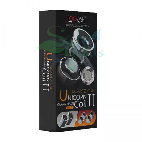 Quartz Cup [2PC] - Lookah Unicorn Coil II