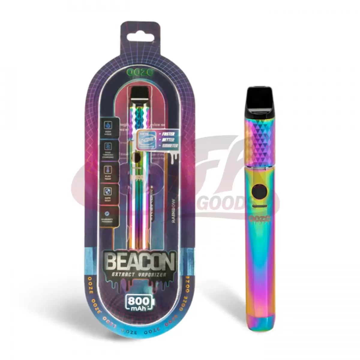Rainbow Beacon Wax/Dry Vaporizer - Ooze
