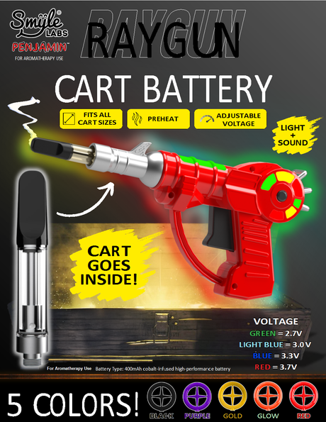 Raygun Cartridge Battery - Smyle Labs