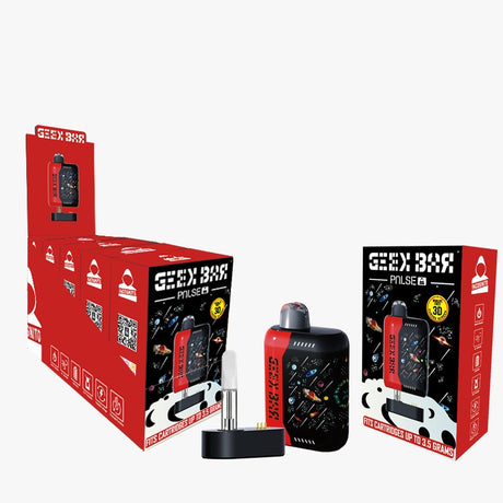 Red Incognito Cartridge Battery [5PC] - Geek Bar Pulse