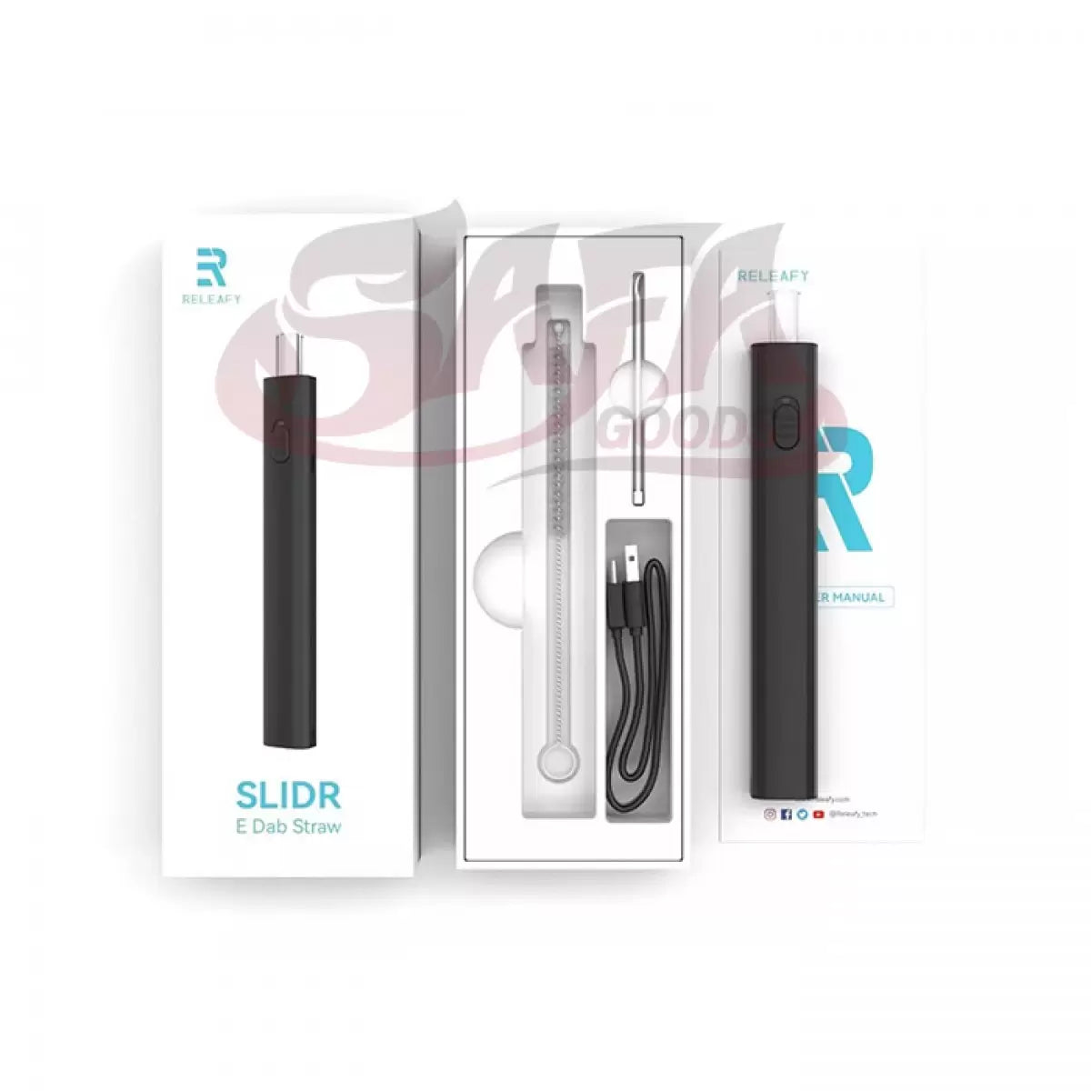 Black SLIDR Electronic Nectar Collector Kit - Releafy
