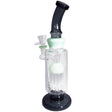 Single Chamber Percolator Glass Water Pipe