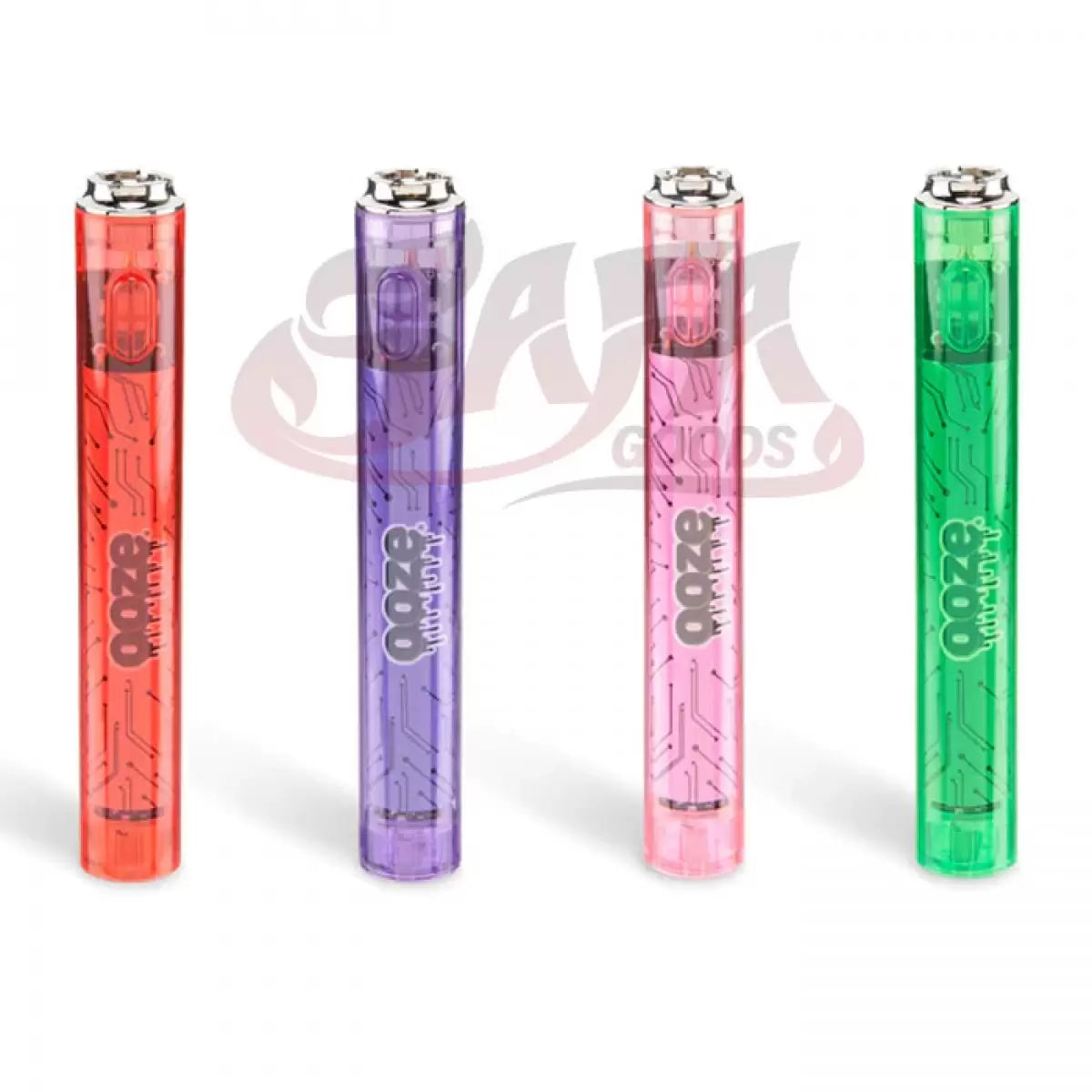 Slim Clear Series Vape 510 Battery (USB-C) - Ooze