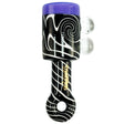 Something Glass Handpipe Painted Design 5"