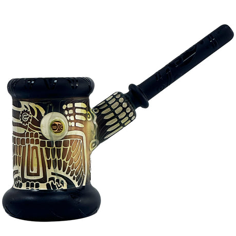 Something Handpipe W Handprinted Aztec Design