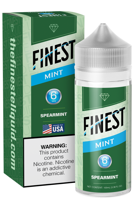 Spearmint Freebase E-Liquid Mint Edition 100ML - The Finest