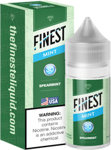 Spearmint Salt Nic E-Liquid Mint Edition 30ML - The Finest