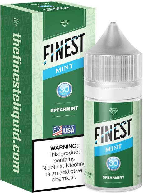 Spearmint Salt Nic E-Liquid Mint Edition 30ML - The Finest