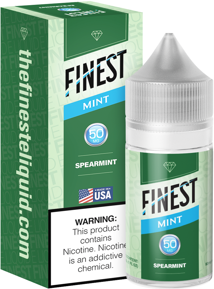 Spearmint Salt Nic E-Liquid Mint Edition 30ML - The Finest
