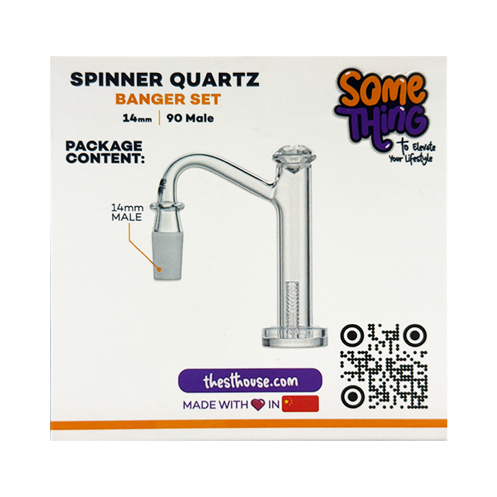 Spinner Quartz Banger Tower Pillar 14mm/90 – Something
