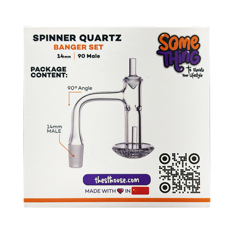 Spinner Quartz Concentrates Banger 14mm/90 – Something