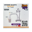 Spinner Quartz Terp Slurper Banger 14mm/90 – Something
