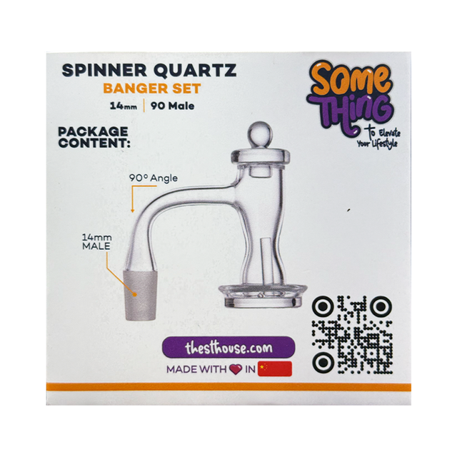 Spinner Quartz Terp Slurper Banger 14mm/90 – Something