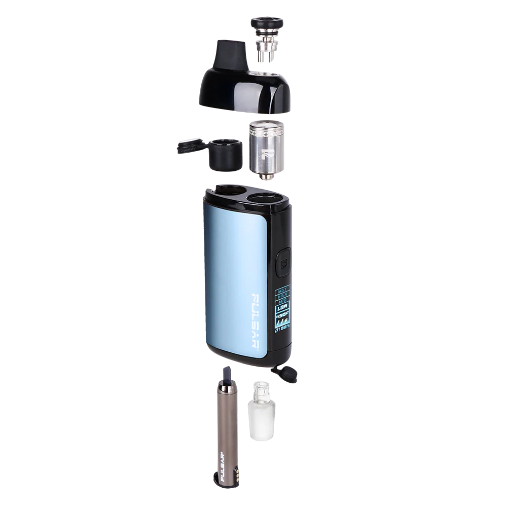 Steel Blue Concentrate Vaporizer - Pulsar