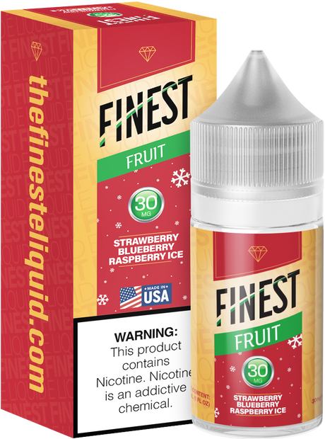 Strawberry Blueberry Raspberry Ice Salt Nic E-Liquid Fruit Edition 30ML - The Finest