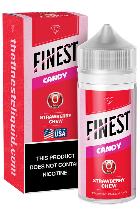 Strawberry Chew Freebase E-Liquid Candy Edition 100ML - The Finest