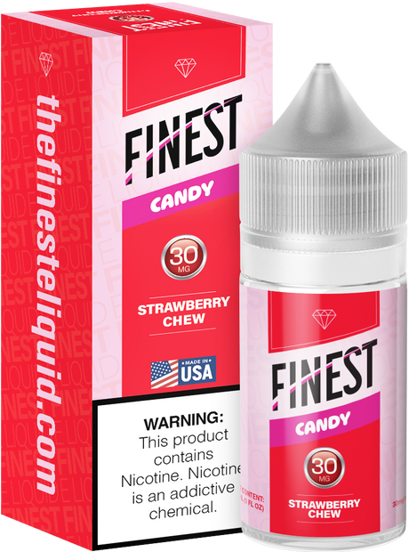 Strawberry Chew Salt Nic E-Liquid Candy Edition 30ML - The Finest