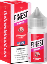 Strawberry Chew Salt Nic E-Liquid Candy Edition 30ML - The Finest