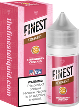 Strawberry Custard Salt Nic E-Liquid Dessert Edition 30ML - The Finest