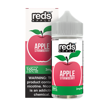 Strawberry FB E-Liquid 100ML - Reds Apple