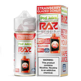 Strawberry Glazed Donut Raz FB E-Liquids 100ML Bottles
