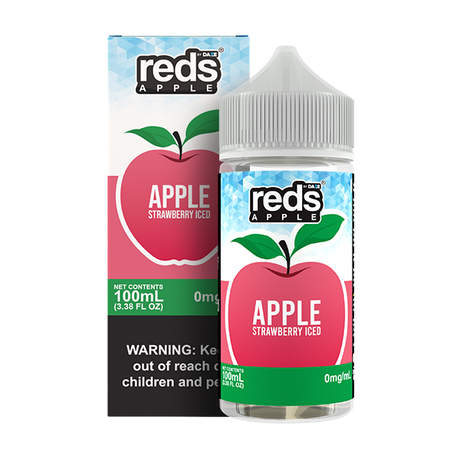 Strawberry Ice FB E-Liquid 100ML - Reds Apple
