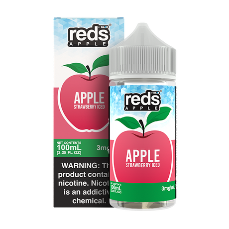 Strawberry Ice FB E-Liquid 100ML - Reds Apple