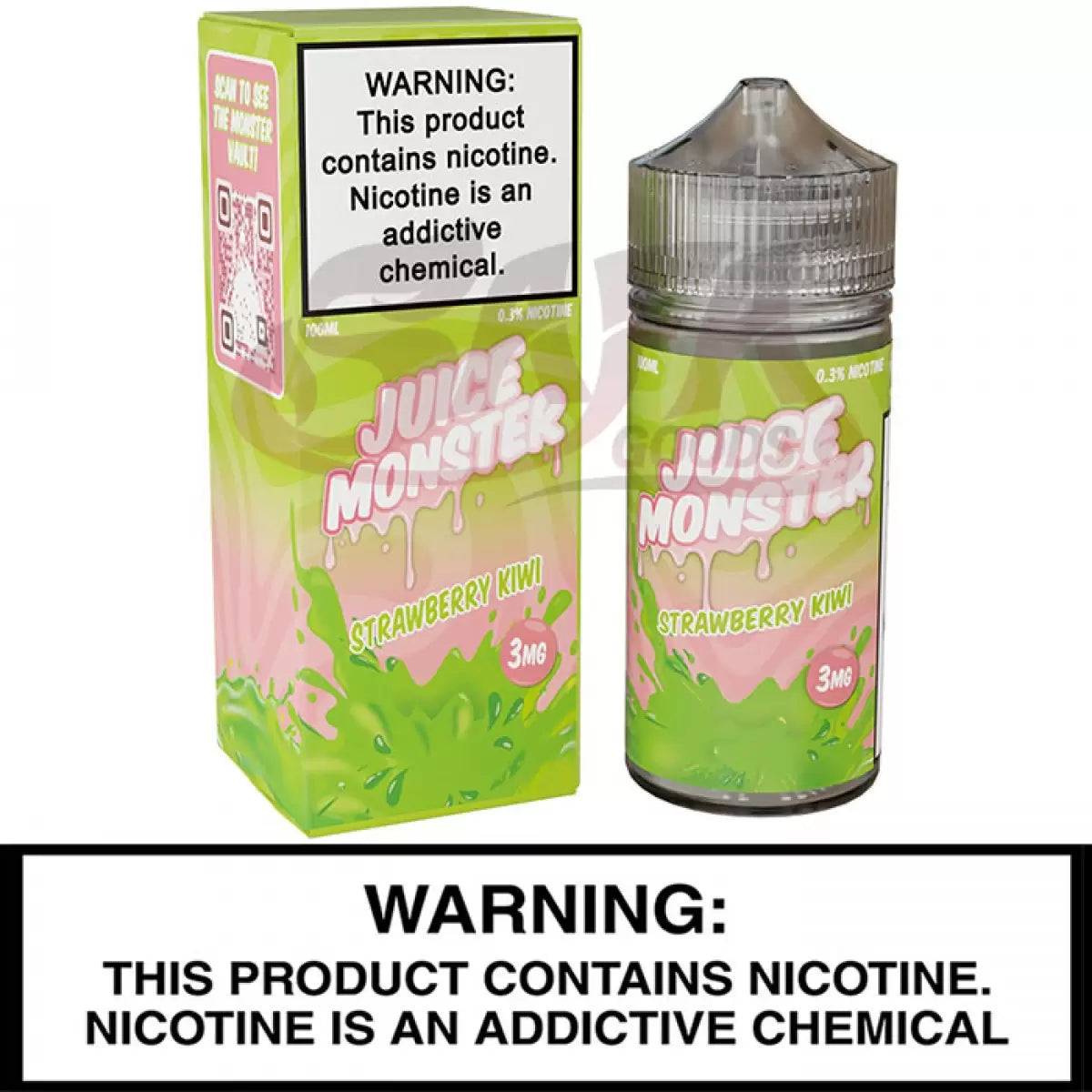 Strawberry Kiwi Juice Monster Freebase E-Liquids 100ML