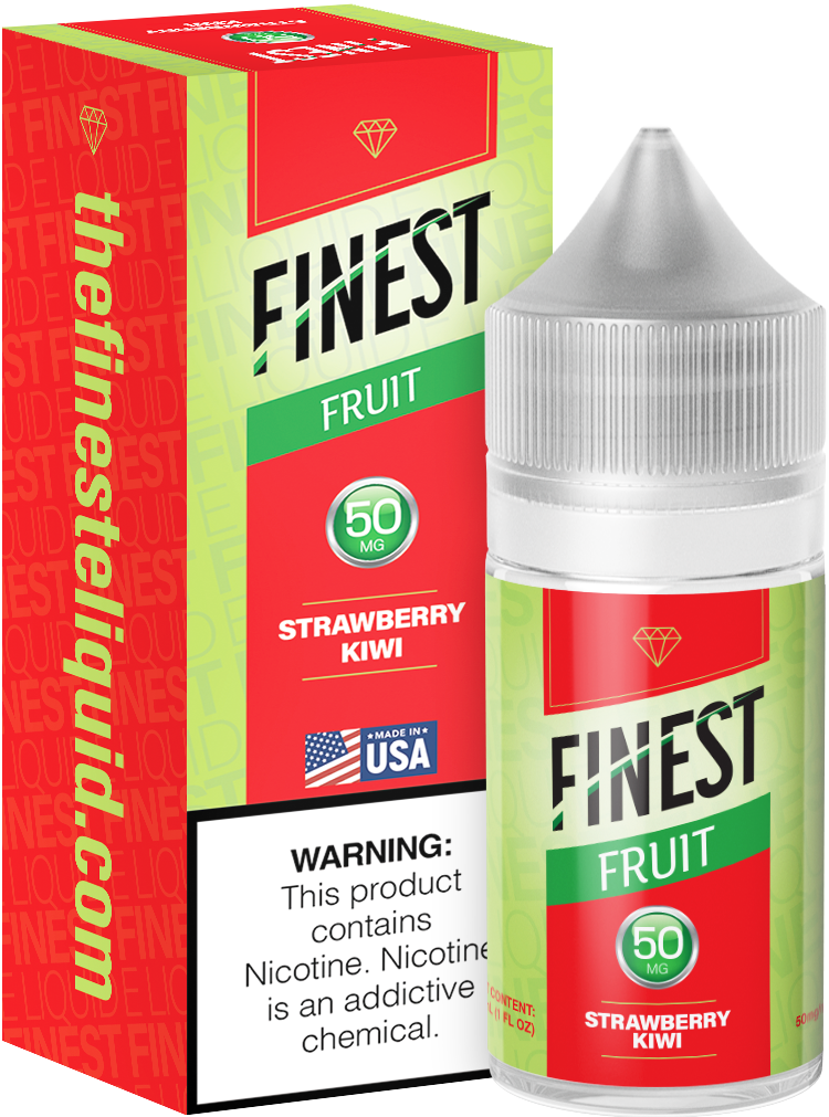 Strawberry Kiwi Salt Nic E-Liquid Fruit Edition 30ML - The Finest