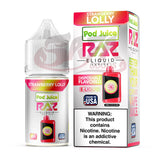 Strawberry Lolly Raz E-Liquids Salt Nic 30ML Bottles