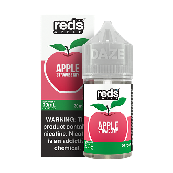 Strawberry Salt Nic E-Liquid 30ML - Reds Apple