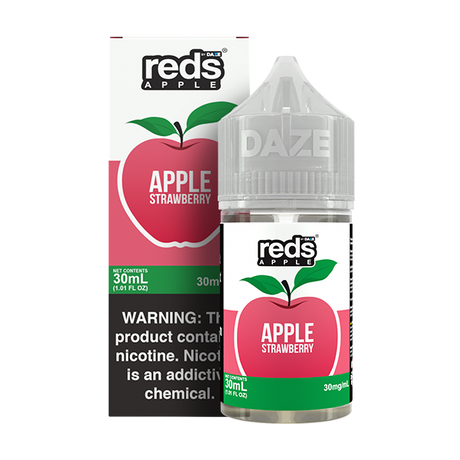 Strawberry Salt Nic E-Liquid 30ML - Reds Apple