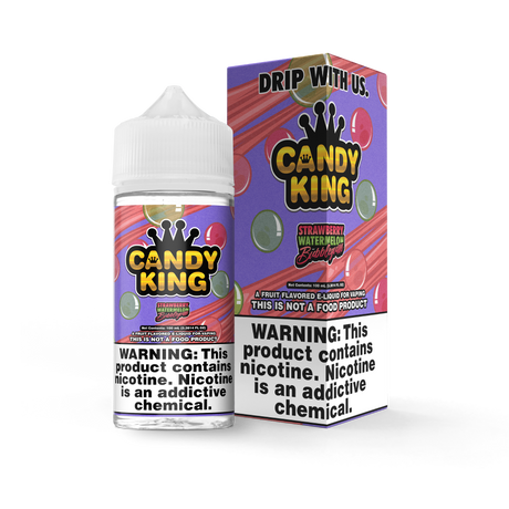 Strawberry Watermelon Freebase E-Liquid 100ML - Candy King