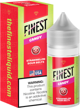 Strawmelon Sour Belts Salt Nic E-Liquid Candy Edition 30ML - The Finest