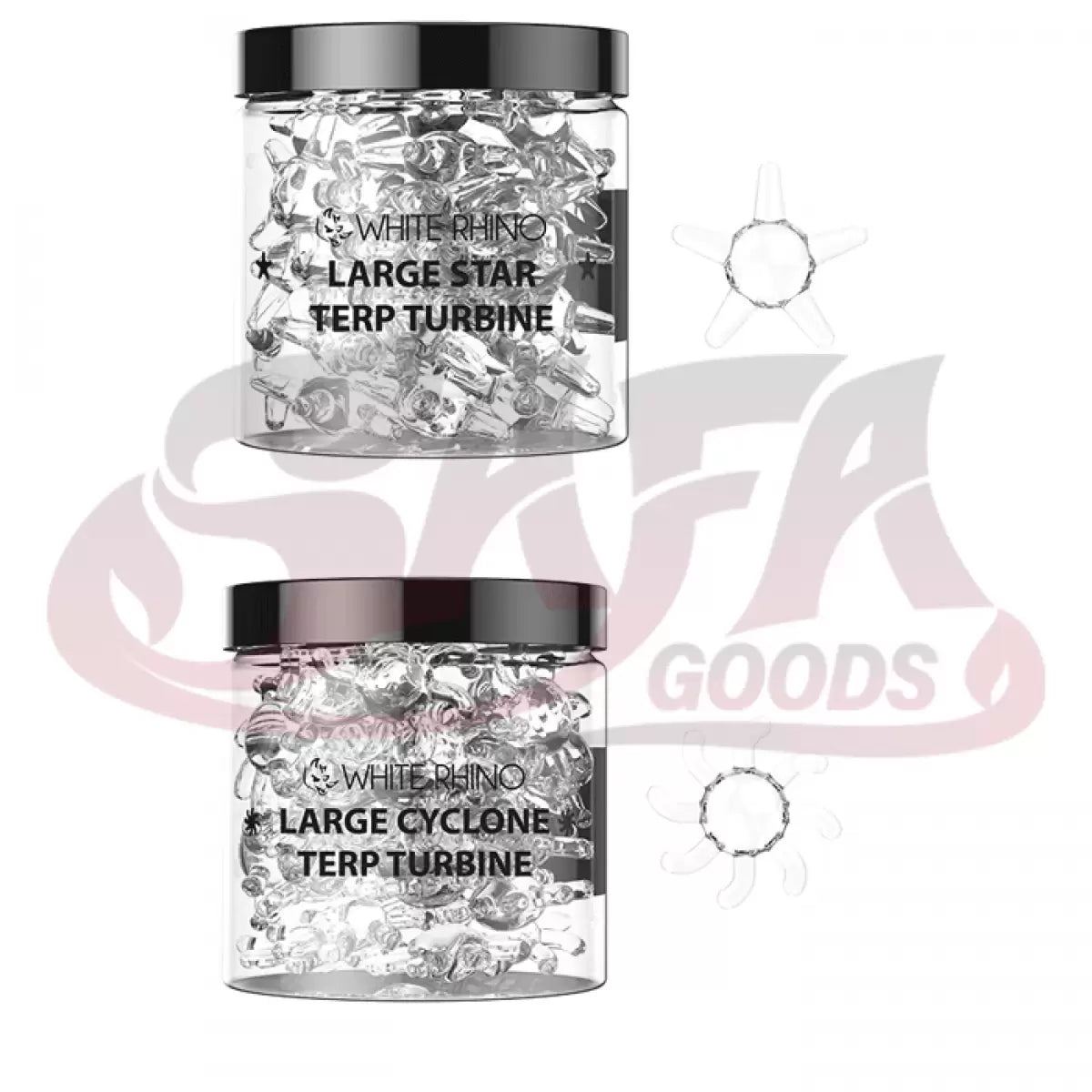 Terp Turbines [25CT] Jar - White Rhino