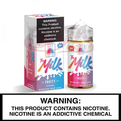 The Milk (Tobacco-Free Nicotine) 100ML Freebase Bottles - Monster Vape Labs