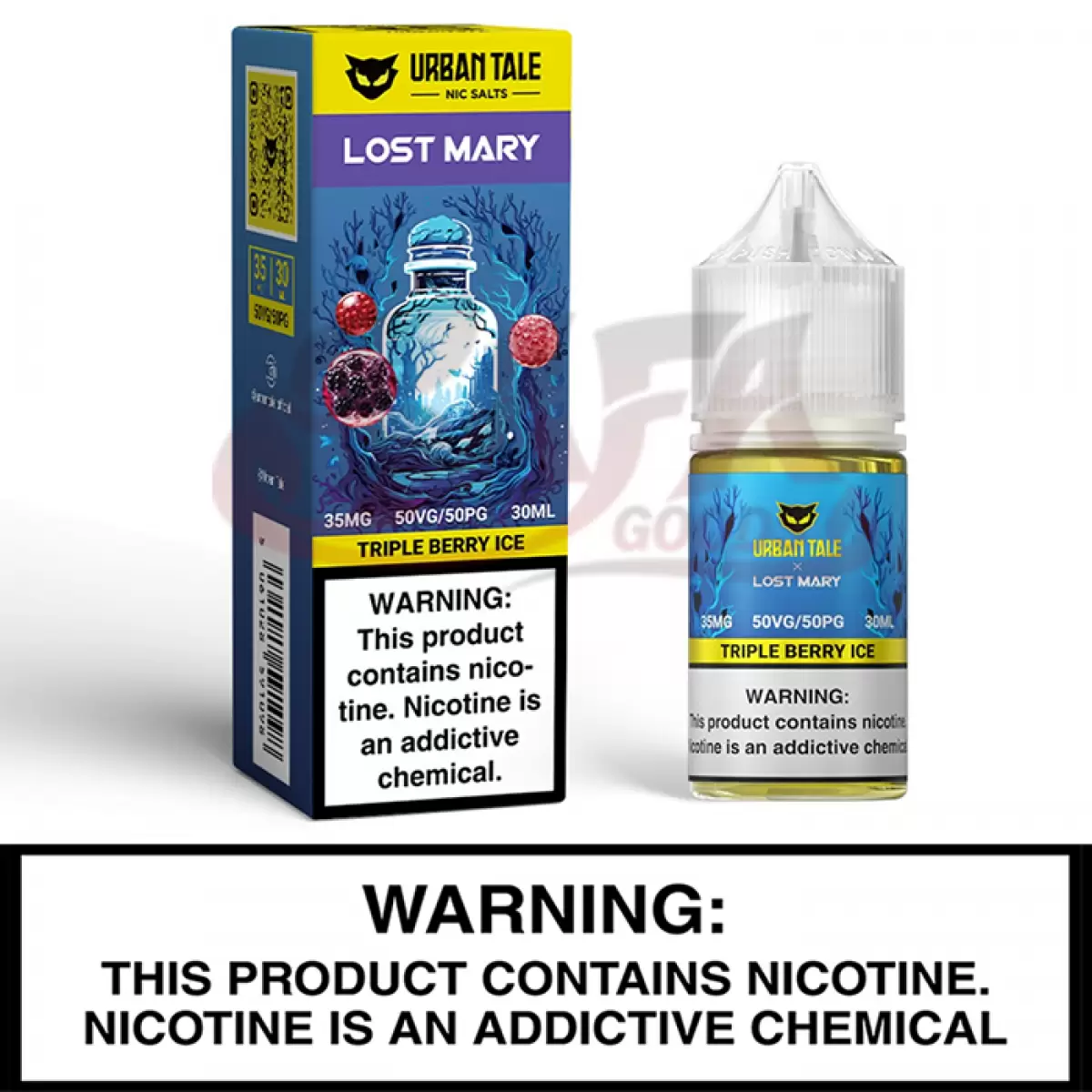 Triple Berry Ice Urban Tale x Lost Mary Salt Nic E-Liquid 30ML