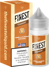 Vanilla Almond Custard Salt Nic E-Liquid Dessert Edition 30ML - The Finest