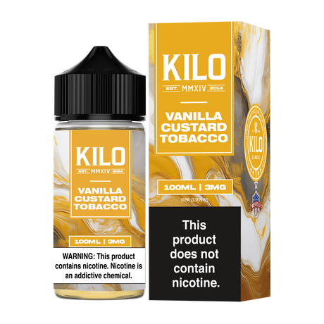 Vanilla Custard Tobacco FBE – Liquid 100ML – KILO