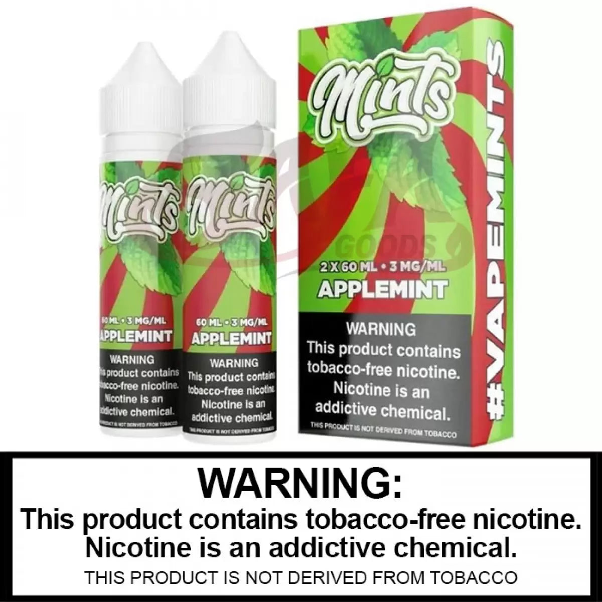 Verdict Mints E-liquids 60ML Twin Pack 120ML