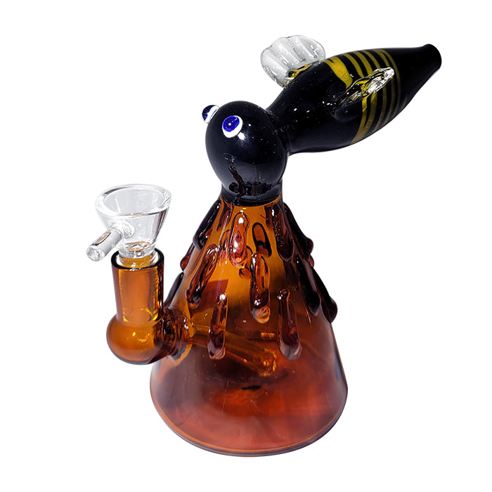 Volcano Design Glass Water Pipe